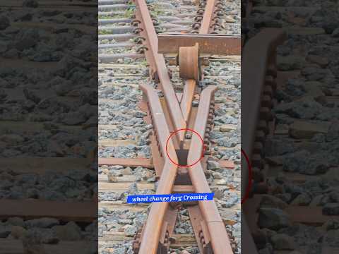 wheel change forg Crossing #railwayline #wheel #frogcrossing #railway #line #railwaycontent
