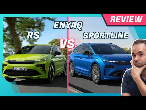 Skoda Enyaq RS vs. Sportline 85: Ausstattungen, Reichweite & Technik im Vergleich!