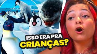 HAPPY FEET É A ANIMAÇÃO MAIS MACABRA QUE EU JA VI KKKKKKK