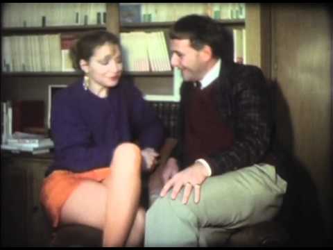 Mariola San Martin and Philippe Sollers (1986) by Gérard Courant - Avec Mariola #1