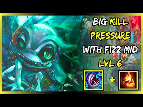 INSANE Kill Pressure With Fizz Mid Level 6!! | Fizz Mid vs Talon 13.19