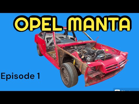 Restoring A OPEL MANTA GTE [The COOLEST CAR from the 80s]