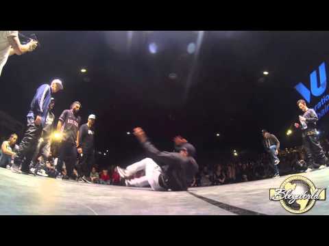 La Smala vs Flipside Technique // .BBoy World //  QUARTER-FINAL | PESSAC ARENA BATTLE 2014