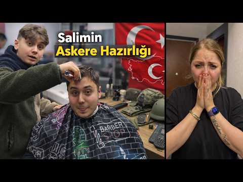 SALİM ASKERE GİDİYOR !! ASKER TRAŞI , ASKER ALIŞVERİŞİ