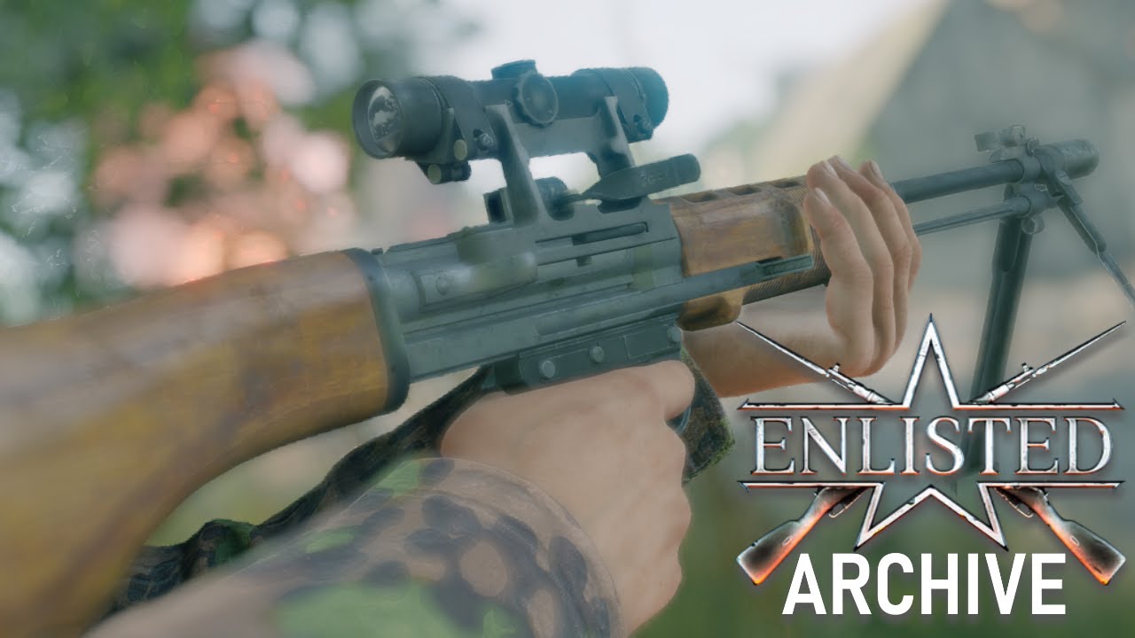 Enlisted Showcase - FG 42/II (ZF4 Scope)