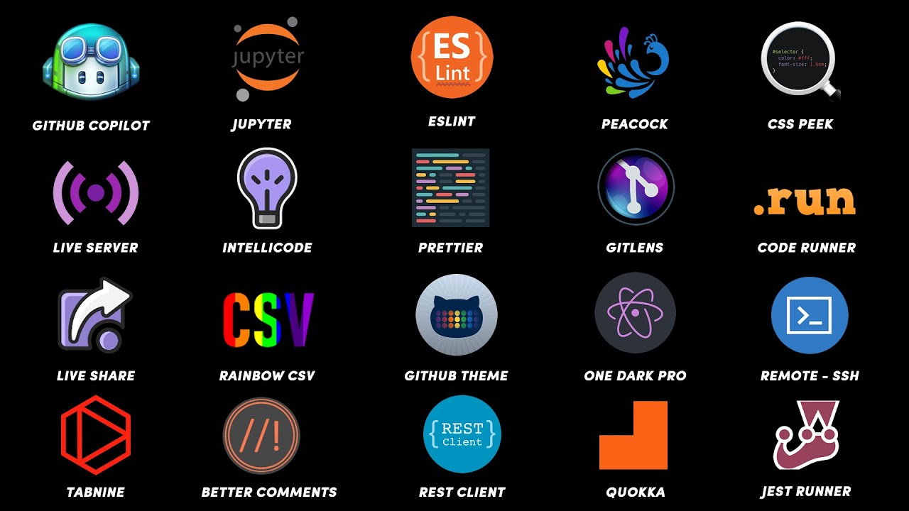 Every VSCode Extension Explained in 14 Minutes