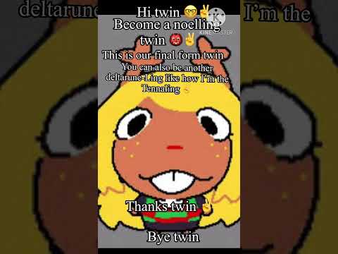 Come on twin#deltarune#noelle#undertale#tobyfox#tenna#deltarunechapter3#deltarunechapter2#indiegame