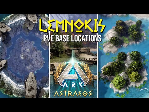 TOP 20 PVE Base Locations Astraeos | Lemnokis Update | ARK: Ascended