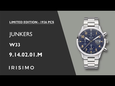 JUNKERS W33 9.14.02.01.M LIMITED EDITION 1926PCS | IRISIMO