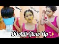My 30 Minutes Diwali Transformation Easy Diwali Glowup At Home Purva Bavale