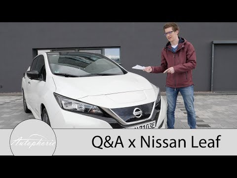 2018 Nissan Leaf: Eure Fragen - Fabian antwortet (3-Phasen-Ladegerät, Reichweite) - Autophorie