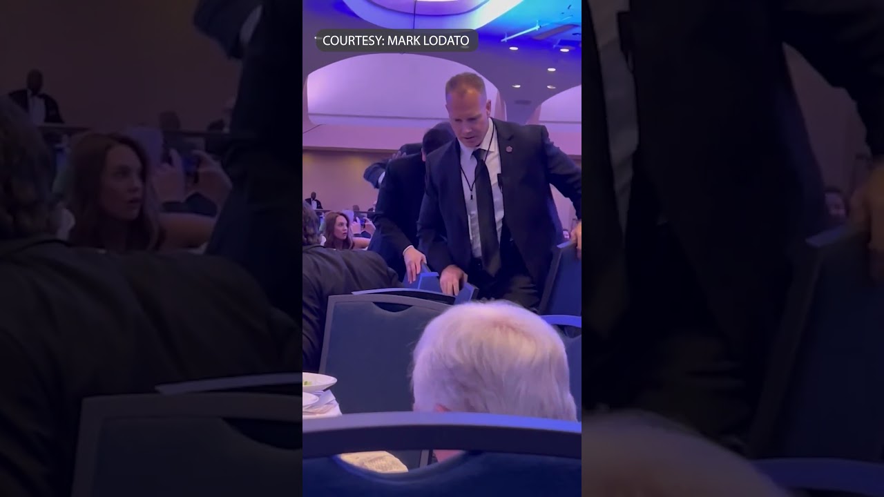 NEW ANGLE: Trump, RFK Jr. & Rubio evacuate Correspondents' Dinner