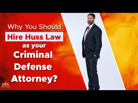 Introduction to Huss Law - Jeremy Huss - Criminal Attorney - Arizona