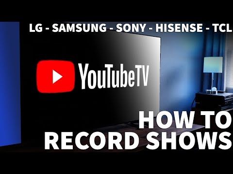 How to Record YouTube TV Shows on a Smart TV - How to Record on YouTube TV DVR