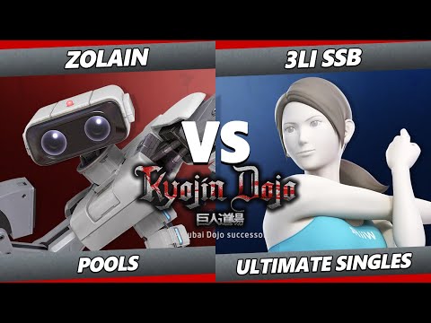 Kyojin Dojo - Zolain (ROB) Vs. 3li_SSB (Wii Fit Trainer) SSBU Ultimate Tournament
