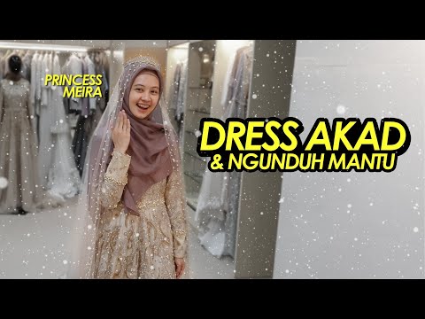 FITTING DRESS AKAD NIKAH KITA #2019amin