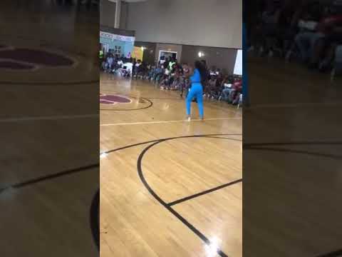 Tashaun doing her first call out round Strut N Strive