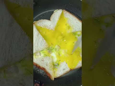 tasty bread omelette 😋!#nonvegworld