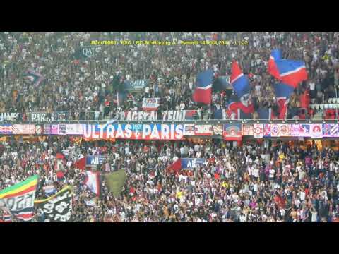 PSG / RC Strasbourg A 14.08.2021 : 4-2 (L1 J2) 6/6 : Ambiances Virages