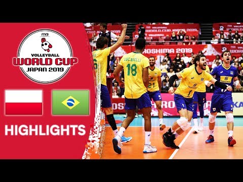 POLAND vs. BRAZIL - Highlights | Men's Volleyball World Cup 2019