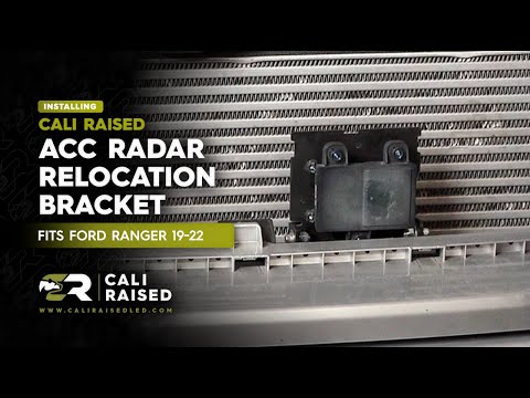 How to Install Ford Ranger Radar Relocation