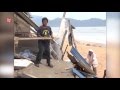 Mini Tsunami Hits Kampung Pantai Laut Dungun