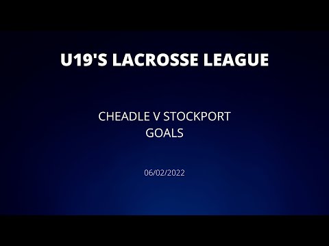 CHEADLE V STOCKPORT U19S 6/2/22
