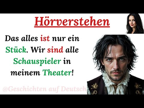 🎭 Learn German with KRIMI: Murder in the Theater - A1/B2 Listening Comprehension!
