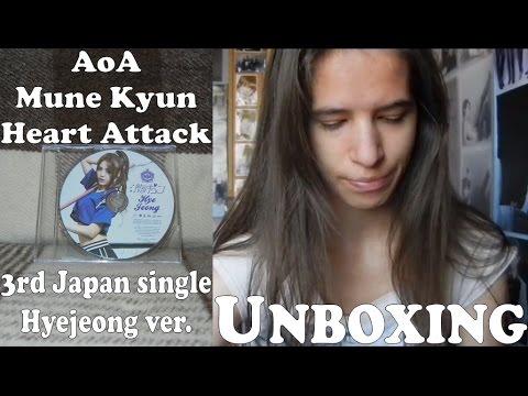 Unboxing - AoA - Mune Kyun (Heart Attack) - Hyejeong ver. - 3rd Japan single