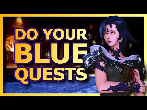 Final Fantasy XIV Blue Quest Guide - Important blue quests to do as you level
