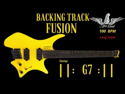 Backing Track Fusion in G7 Mixolydian  Vamp Long Track