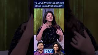 Ye Love Marriage bhi hai or Arrange Marriage bhi - #hirasoomro  #tabishhashmi #hasnamanahai #shorts