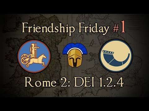 Friendship Friday 1: Nervii and Iceni Co-Op Campaign! Total War: Rome 2 (DEI Mod 1.2.4)