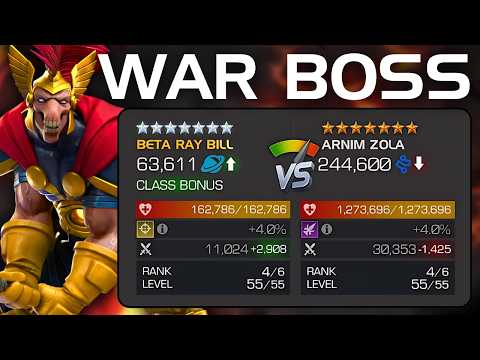 THIS Is Why My BETA RAY BILL Is RANK 4 - Arnim Zola Alliance War Boss