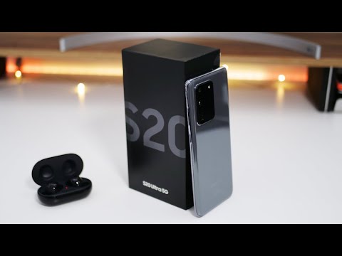 Samsung Galaxy S20 Ultra 5G Unboxing, Setup and First Look