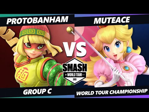 SWT Championship Group C - ProtoBanham (MinMin) Vs. MuteAce (Peach) SSBU Ultimate Tournament