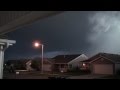 Oklahoma Tornado Warning With Severe Hail And Strong Wind Gusts, May 29th, 2012