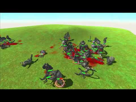 Animal Revolt Battle Simulator// 35 King Kung VS 25 Emperor Scorpion