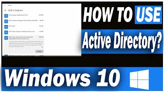 How to use Active Directory in Windows 10