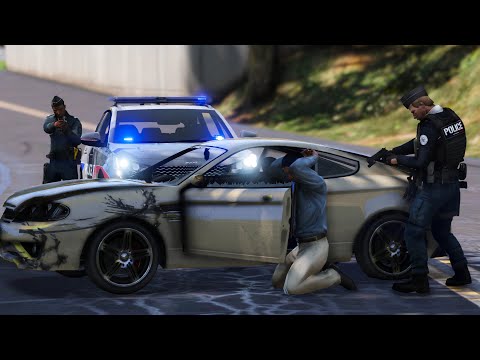 [GTA 5] UN FOU DU VOLANT INTERPELLÉ PAR LA POLICE | LSPDFR #743