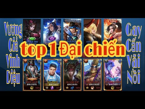 [ Vương Giả Vinh Diệu-王者荣耀 ] Khi các TOP 1 China Đại Chiến - Cách lên đồ và cách đánh của top 1