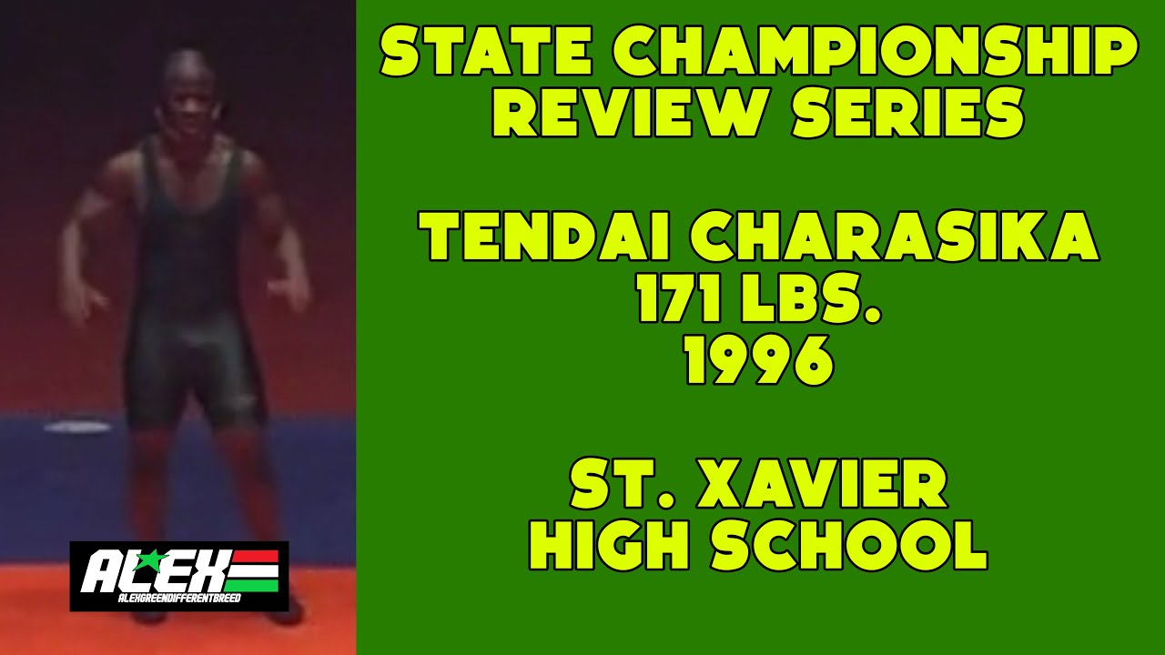 State Wrestling Championship match review w/ Tendai Charasika (St. Xavier;  1996 171 lbs.)