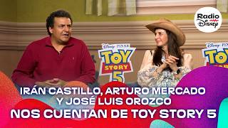 Irán Castillo, Arturo Mercado y José Luis Orozco y nos contaron qué nos espera de Toy Story 5