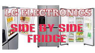 LG ELECTRONICS Side by Side GSJ761PZTZ | LARGE CAPACITY | FREEZER TOTAL NO FROST || ENERGY EFFICIENT