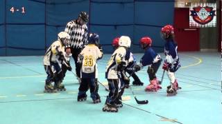 preview picture of video 'TOURNOI DE NOËL LE 22/12/2013 AIME - ROLLER HOCKEY M2- LES JEUNES YETI'S GRENOBLE VS LES EAGLES'