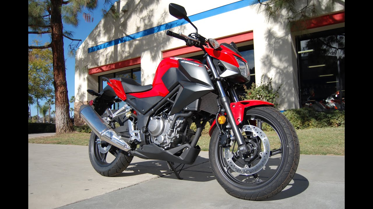2015 Honda CB300F Red