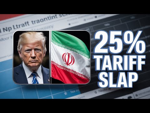 🔥 Trump's New Iran Tariffs Create Unforeseen 25% Nightmare for South Africa! 💰🇿🇦