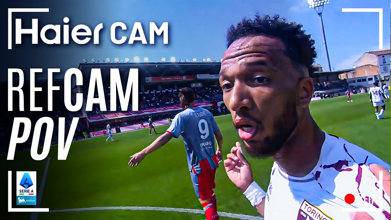 HAIER CAM | REF CAM POV: You Are The Referee in Cremonese-Torino | Serie A 2025/26