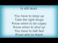 Marillion - Most Toys Lyrics