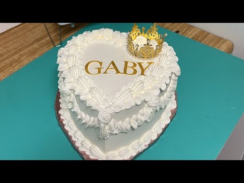 Hearth Shape Vintage Cake(pastel de Corazón Vintage Bucón)